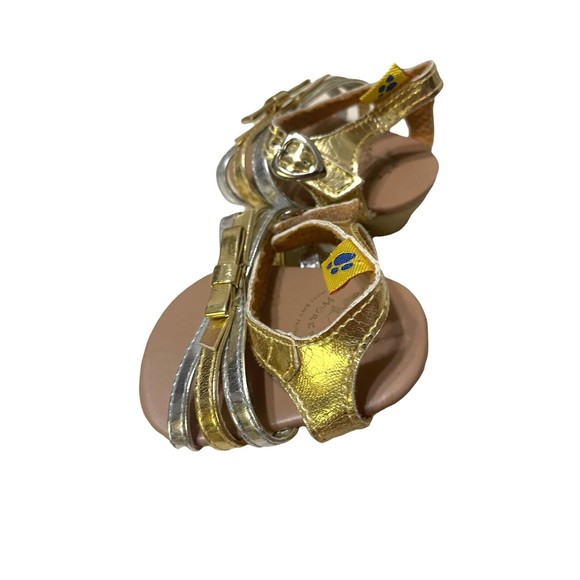 Build a Bear Gold & Silver Sandal Heels High Fashion Toy Accessories - Picture 2 of 4